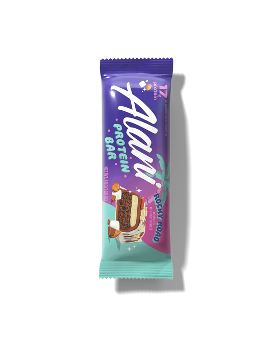 protein bar - rocky road